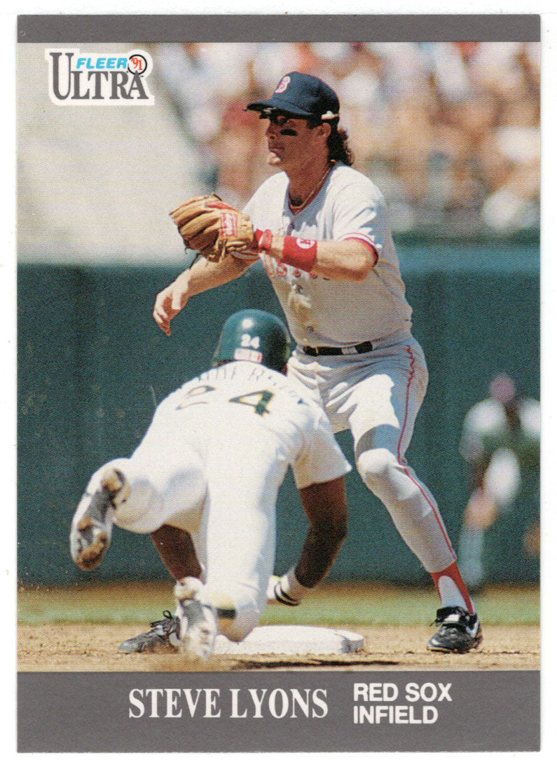 Steve Lyons - Boston Red Sox (MLB Baseball Card) 1991 Fleer Ultra Update # U-7 Mint