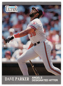 Dave Parker - California Angels (MLB Baseball Card) 1991 Fleer Ultra Update # U-10 Mint