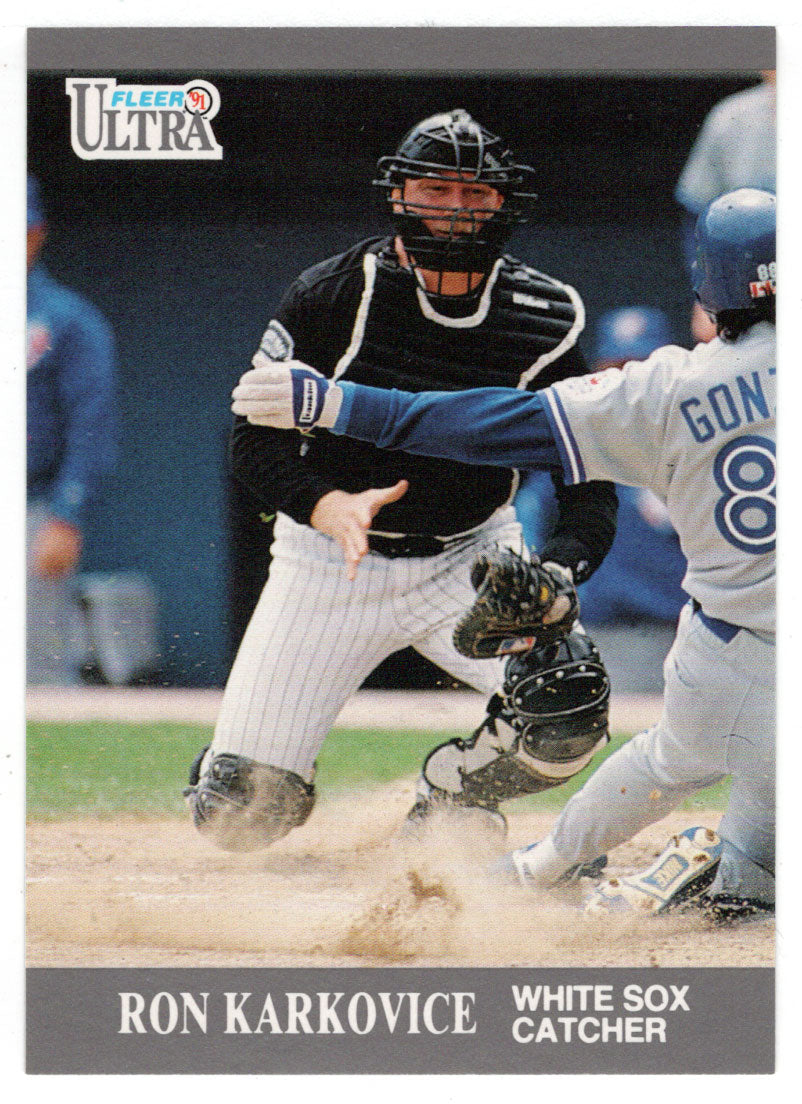 Ron Karkovice - Chicago White Sox (MLB Baseball Card) 1991 Fleer Ultra Update # U-16 Mint