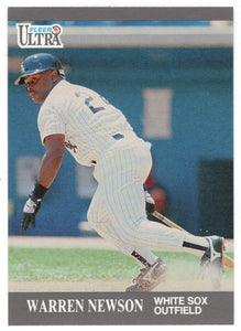 Warren Newson RC - Chicago White Sox (MLB Baseball Card) 1991 Fleer Ultra Update # U-17 Mint