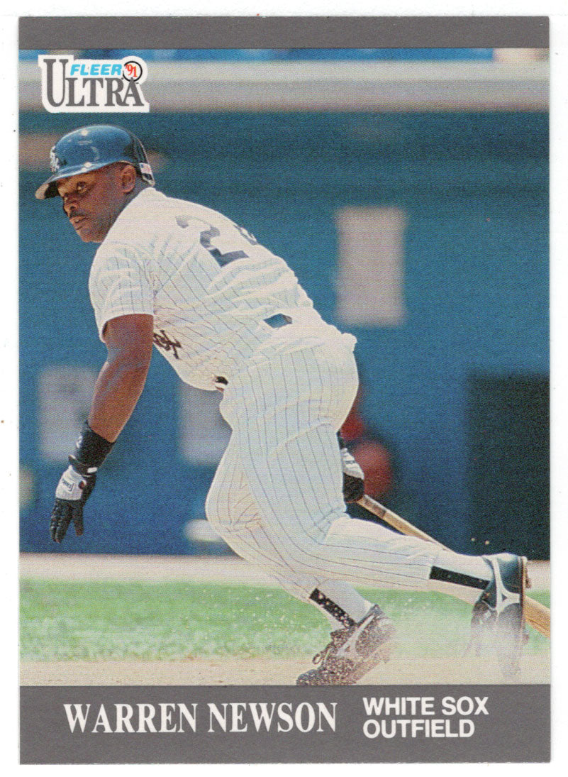 Warren Newson RC - Chicago White Sox (MLB Baseball Card) 1991 Fleer Ultra Update # U-17 Mint