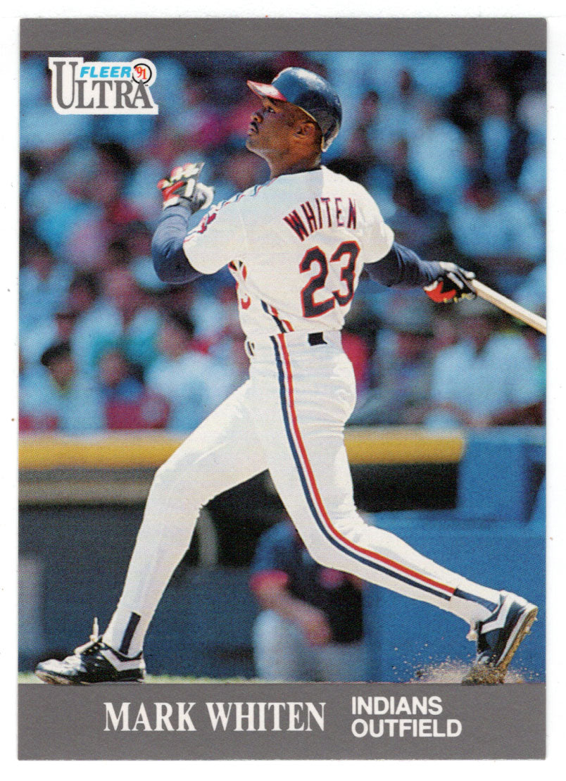 Mark Whiten - Cleveland Indians (MLB Baseball Card) 1991 Fleer Ultra Update # U-21 Mint