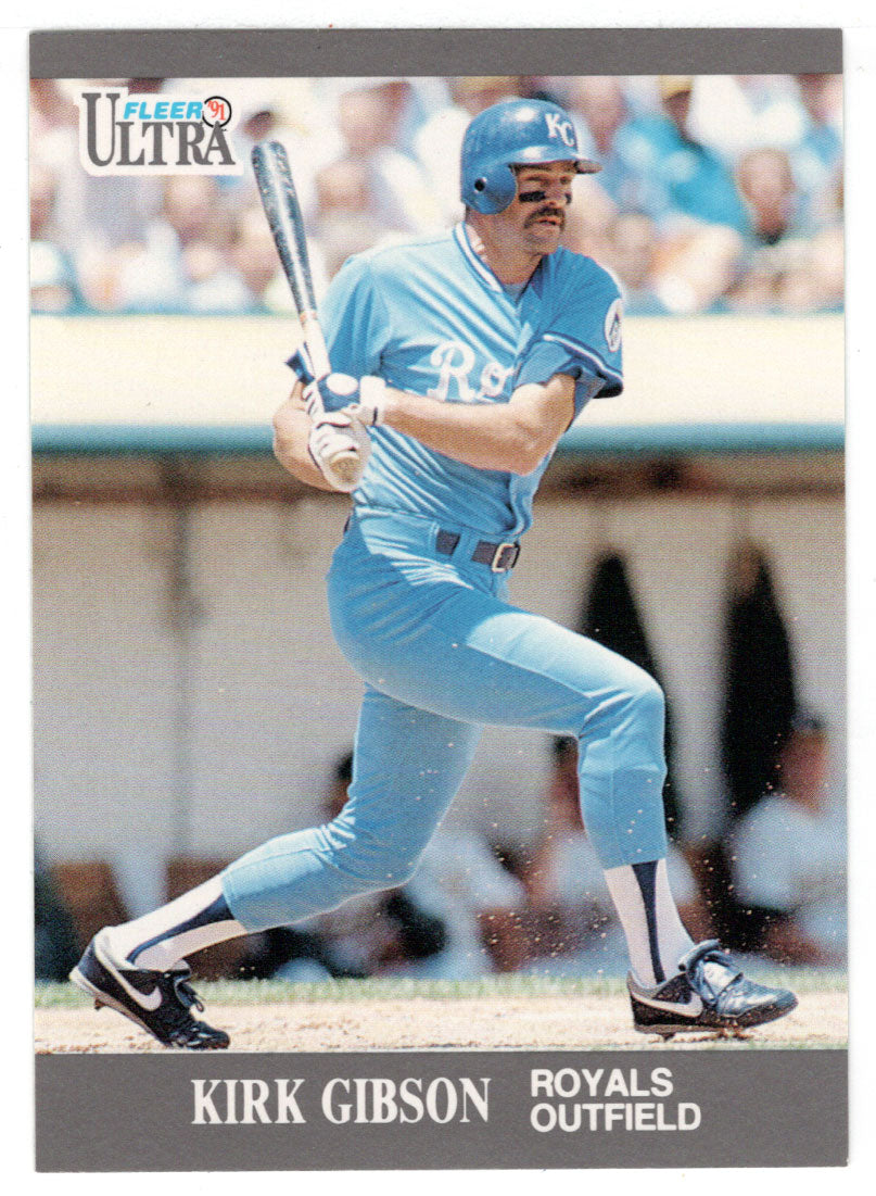 Kirk Gibson - Kansas City Royals (MLB Baseball Card) 1991 Fleer Ultra Update # U-27 Mint