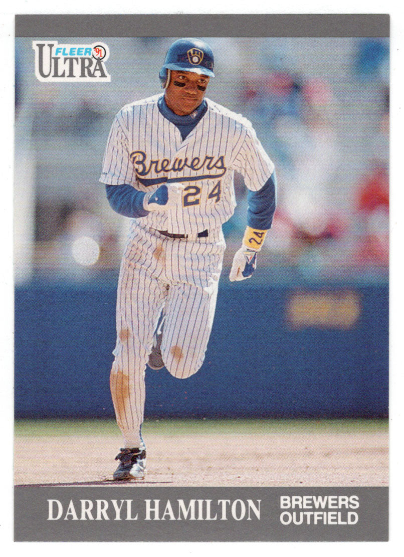 Darryl Hamilton - Milwaukee Brewers (MLB Baseball Card) 1991 Fleer Ultra Update # U-30 Mint