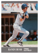 Randy Bush - Minnesota Twins  (MLB Baseball Card) 1991 Fleer Ultra Update # U-34 Mint