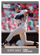 Scott Leius - Minnesota Twins  (MLB Baseball Card) 1991 Fleer Ultra Update # U-38 Mint