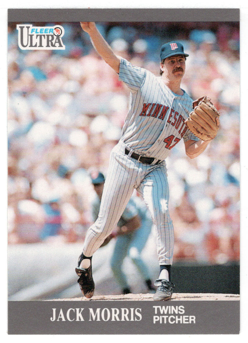 Jack Morris - Minnesota Twins (MLB Baseball Card) 1991 Fleer Ultra Update # U-39 Mint