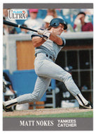 Matt Nokes - New York Yankees (MLB Baseball Card) 1991 Fleer Ultra Update # U-42 Mint