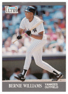 Bernie Williams - New York Yankees (MLB Baseball Card) 1991 Fleer Ultra Update # U-44 Mint