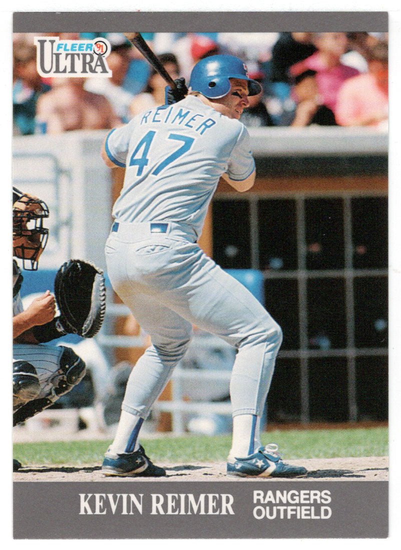 Kevin Reimer - Texas Rangers (MLB Baseball Card) 1991 Fleer Ultra Update # U-57 Mint