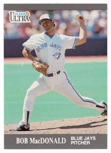 Bob MacDonald RC - Toronto Blue Jays (MLB Baseball Card) 1991 Fleer Ultra Update # U-61 Mint