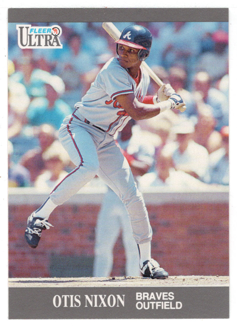 Otis Nixon - Atlanta Braves (MLB Baseball Card) 1991 Fleer Ultra Update # U-69 Mint