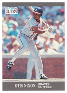 Otis Nixon - Atlanta Braves (MLB Baseball Card) 1991 Fleer Ultra Update # U-69 Mint