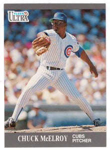 Chuck McElroy - Chicago Cubs (MLB Baseball Card) 1991 Fleer Ultra Update # U-71 Mint