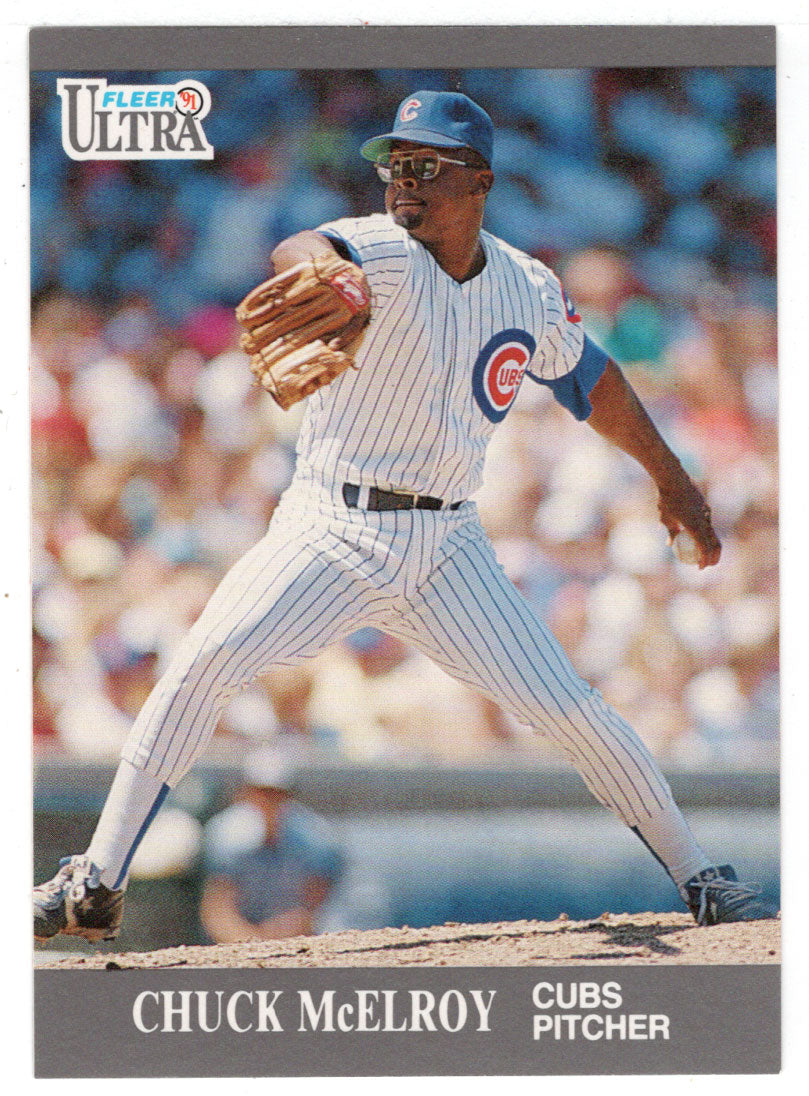 Chuck McElroy - Chicago Cubs (MLB Baseball Card) 1991 Fleer Ultra Update # U-71 Mint