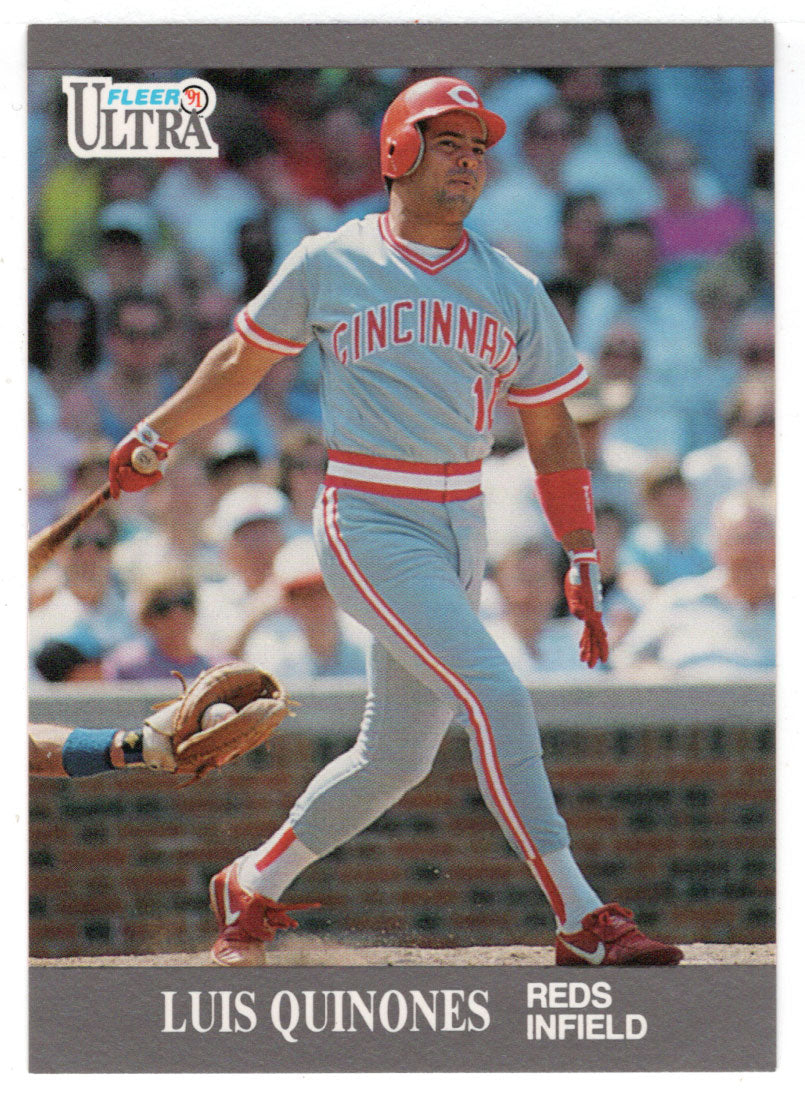 Luis Quinones - Cincinnati Reds (MLB Baseball Card) 1991 Fleer Ultra Update # U-77 Mint
