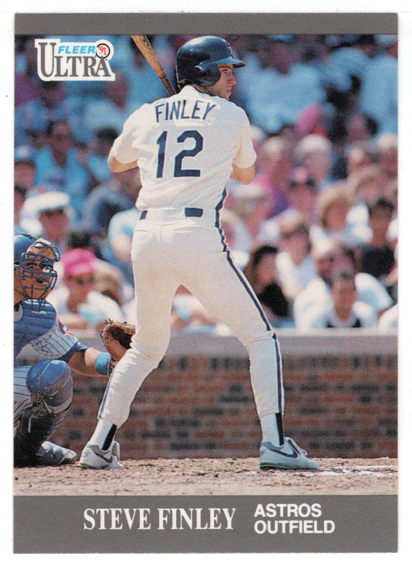 Steve Finley - Houston Astros (MLB Baseball Card) 1991 Fleer Ultra Update # U-81 Mint