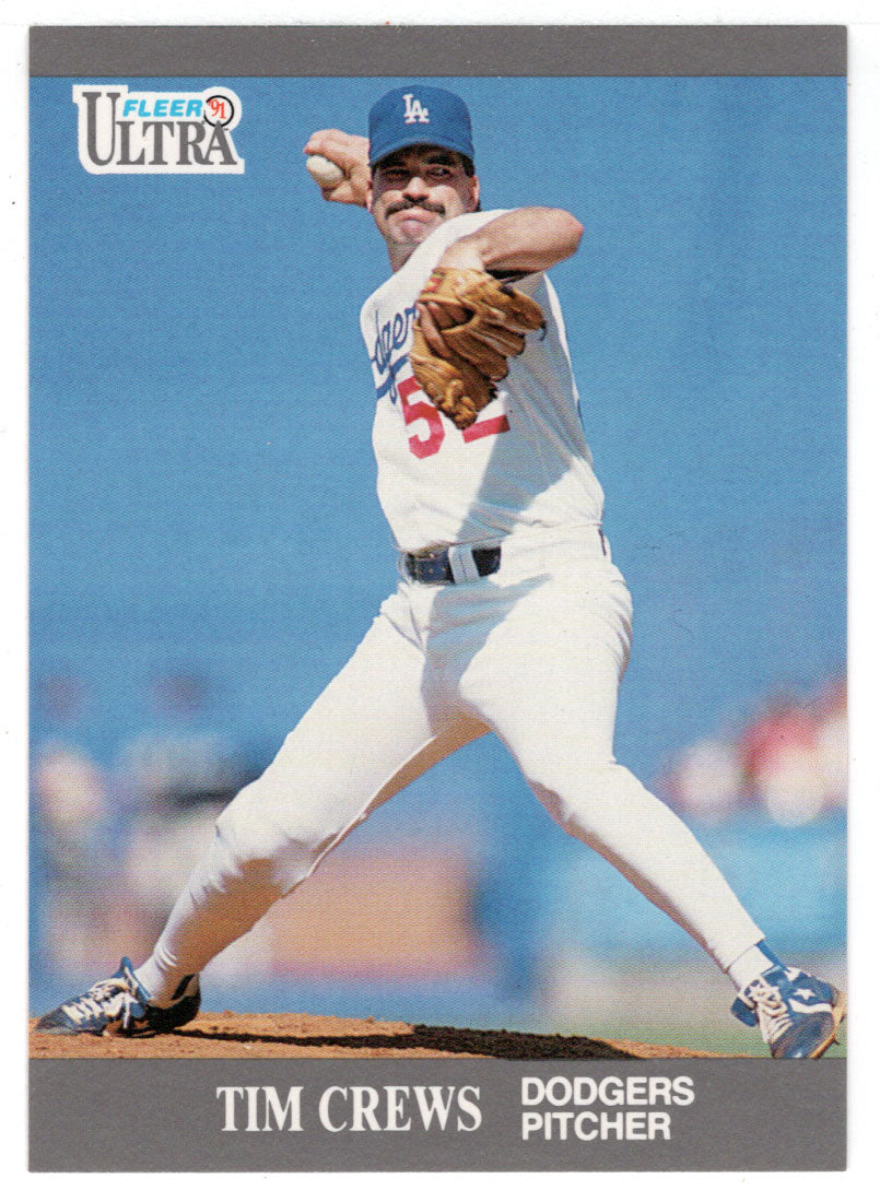 Tim Crews - Los Angeles Dodgers (MLB Baseball Card) 1991 Fleer Ultra Update # U-87 Mint