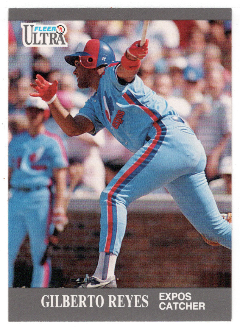 Gilberto Reyes - Montreal Expos (MLB Baseball Card) 1991 Fleer Ultra Update # U-92 Mint