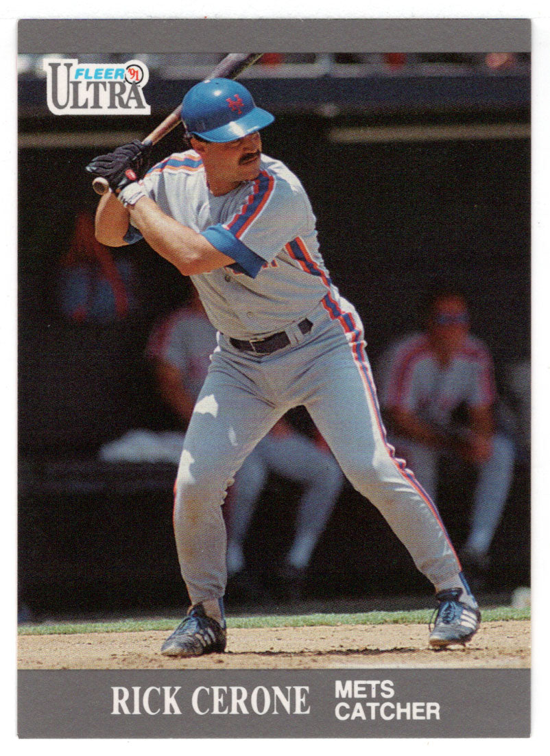 Rick Cerone - New York Mets (MLB Baseball Card) 1991 Fleer Ultra Update # U-96 Mint