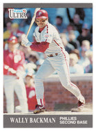 Wally Backman - Philadelphia Phillies (MLB Baseball Card) 1991 Fleer Ultra Update # U-98 Mint