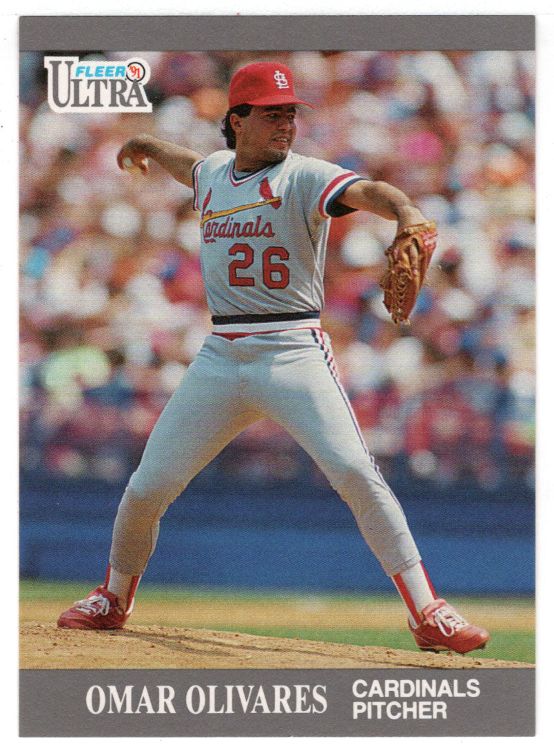 Omar Olivares RC - St. Louis Cardinals (MLB Baseball Card) 1991 Fleer Ultra Update # U-108 Mint
