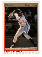 Sandy Alomar Jr. - Cleveland Indians (MLB Baseball Card) 1991 O-Pee-Chee Premier # 2 NM/MT
