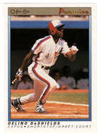 Delino DeShields - Montreal Expos (MLB Baseball Card) 1991 O-Pee-Chee Premier # 34 NM/MT