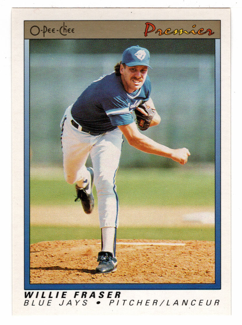 Willie Fraser - Toronto Blue Jays (MLB Baseball Card) 1991 O-Pee-Chee Premier # 46 NM/MT