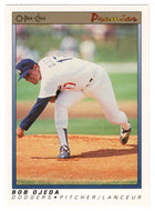 Bob Ojeda - Los Angeles Dodgers (MLB Baseball Card) 1991 O-Pee-Chee Premier # 91 NM/MT