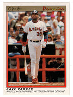 Dave Parker - California Angeles (MLB Baseball Card) 1991 O-Pee-Chee Premier # 94 NM/MT