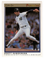 Scott Sanderson - New York Yankees (MLB Baseball Card) 1991 O-Pee-Chee Premier # 104 NM/MT