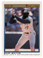 Mark Whiten - Toronto Blue Jays (MLB Baseball Card) 1991 O-Pee-Chee Premier # 127 NM/MT