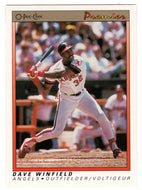 Dave Winfield - California Angels (MLB Baseball Card) 1991 O-Pee-Chee Premier # 130 NM/MT