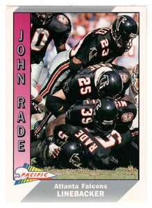 John Rade - Atlanta Falcons (NFL Football Card) 1991 Pacific # 5 Mint