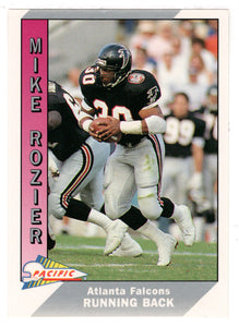 Mike Rozier - Atlanta Falcons (NFL Football Card) 1991 Pacific # 18 Mint