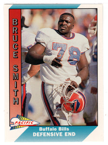 Bruce Smith - Buffalo Bills (NFL Football Card) 1991 Pacific # 29 Mint