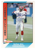 James Williams - Buffalo Bills (NFL Football Card) 1991 Pacific # 34 Mint