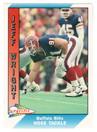 Jeff Wright RC - Buffalo Bills (NFL Football Card) 1991 Pacific # 37 Mint