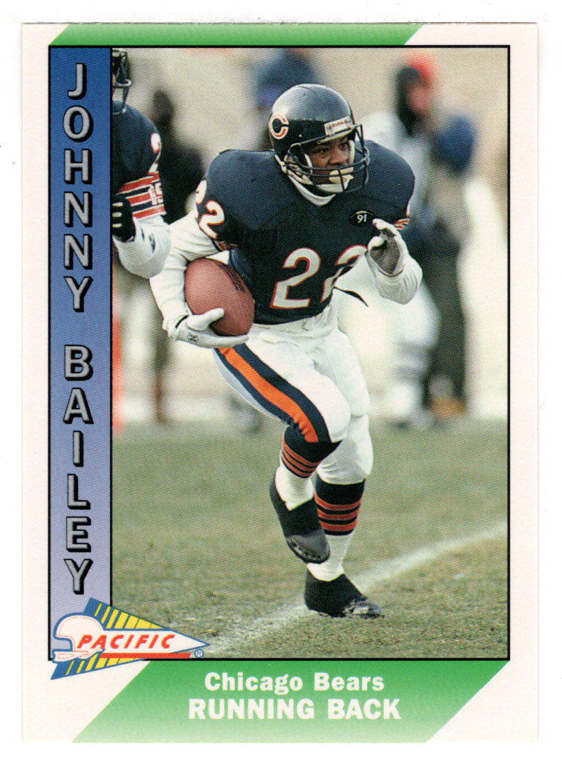 Johnny Bailey - Chicago Bears (NFL Football Card) 1991 Pacific # 40 Mint