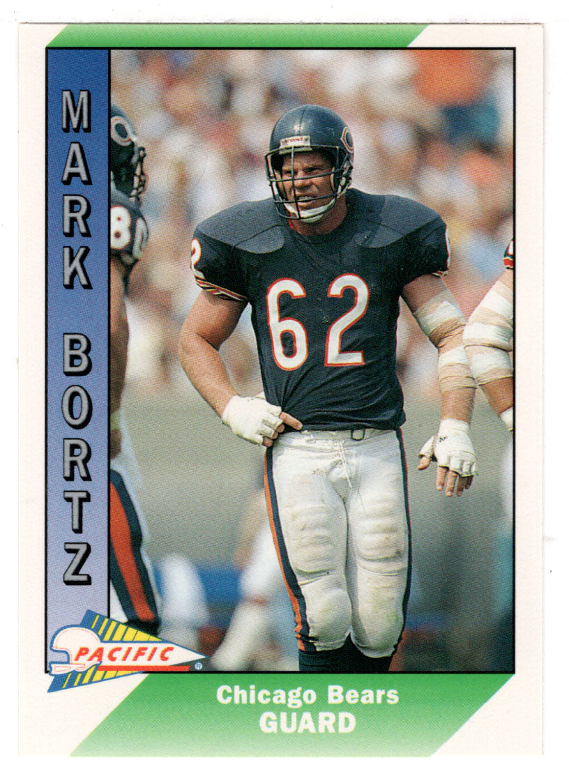 Mark Bortz - Chicago Bears (NFL Football Card) 1991 Pacific # 41 Mint