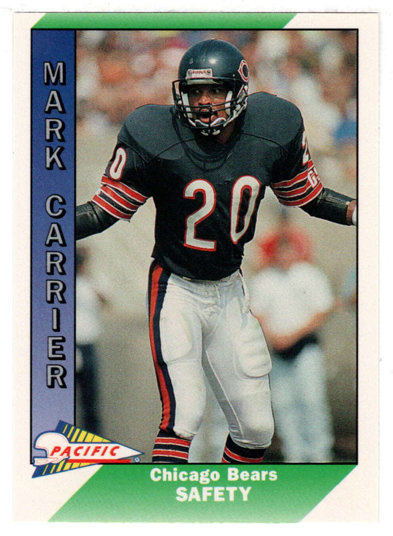 Mark Carrier - Chicago Bears (NFL Football Card) 1991 Pacific # 44 Mint