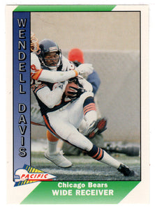 Wendell Davis - Chicago Bears (NFL Football Card) 1991 Pacific # 46 Mint