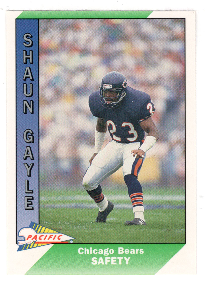 Shaun Gayle - Chicago Bears (NFL Football Card) 1991 Pacific # 48 Mint