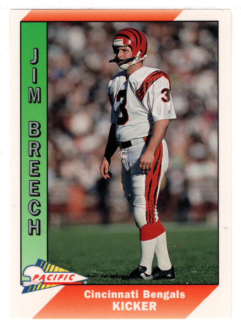 Jim Breech - Cincinnati Bengals (NFL Football Card) 1991 Pacific # 59 –  PictureYourDreams