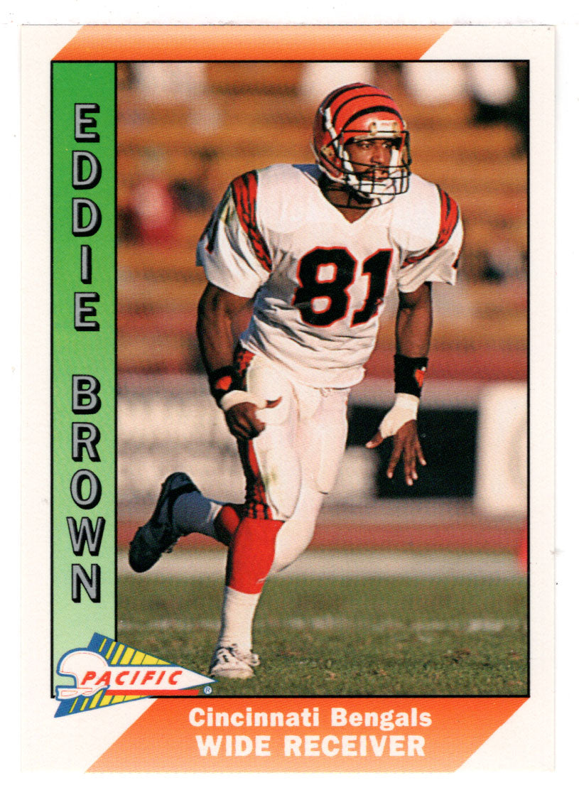 Eddie Brown - Cincinnati Bengals (NFL Football Card) 1991 Pacific # 61 Mint