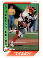 Mitchell Price RC - Cincinnati Bengals (NFL Football Card) 1991 Pacific # 73 Mint