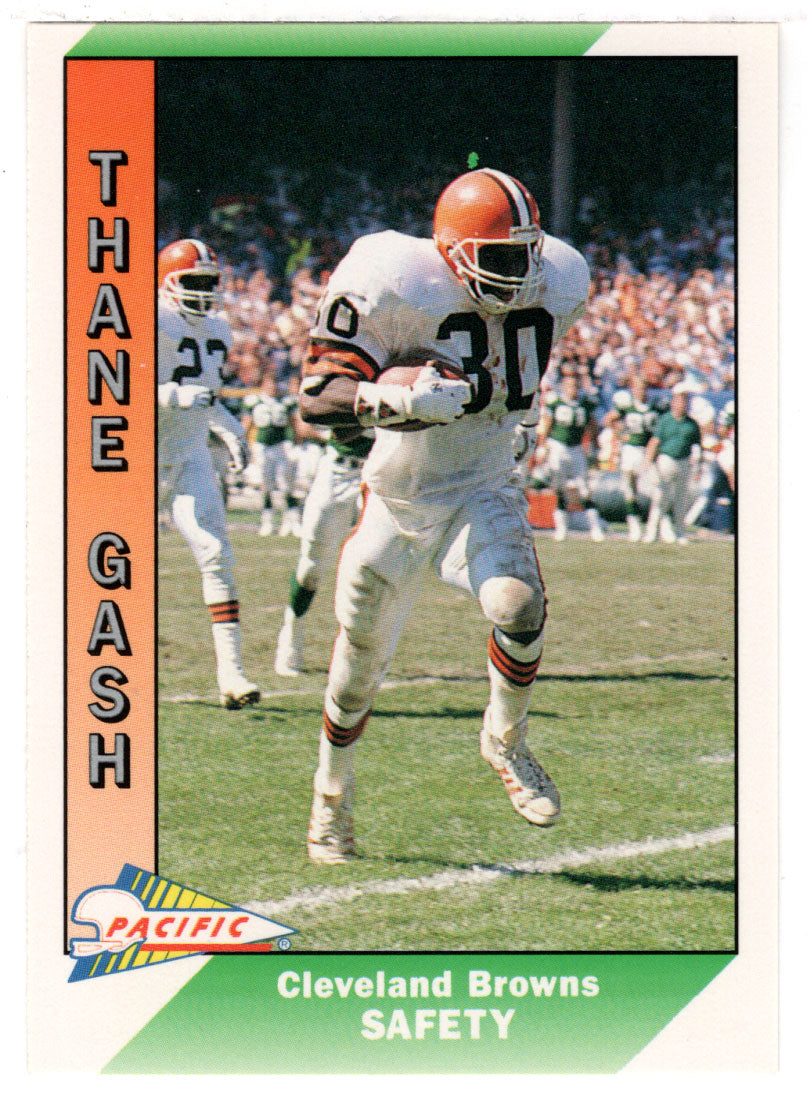 Thane Gash - Cleveland Browns (NFL Football Card) 1991 Pacific # 77 Mint