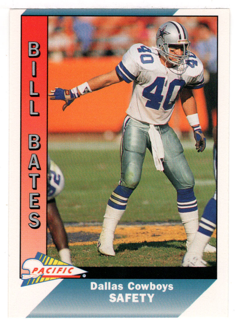 Bill Bates - Dallas Cowboys (NFL Football Card) 1991 Pacific # 94 Mint