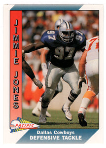 Jimmie Jones - Dallas Cowboys (NFL Football Card) 1991 Pacific # 99 Mint